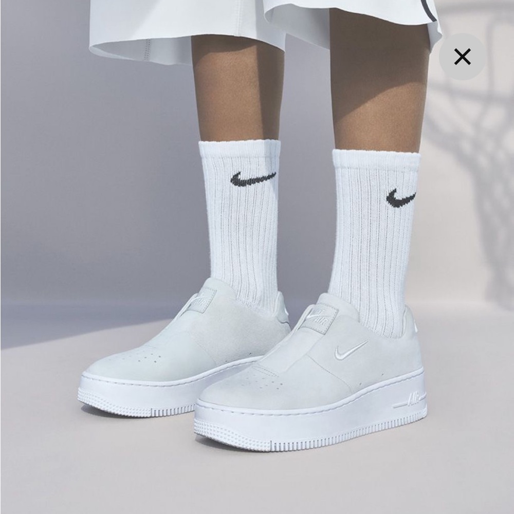 Nike Womens Air Force 1 Sage XX - off white color sneakers